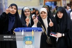 جشن حضور رأی اولی‌ های استان اردبیل در انتخابات ریاست جمهوری