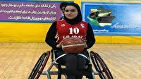 بانوی ویلچرسوار اردبیلی در اردوی انتخابی تیم ملی بسکتبال