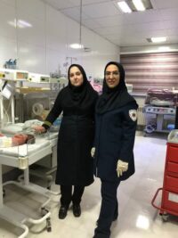 تولد نوزاد عجول با کمک کارشناسان اورژانس ۱۱۵ بانوان اردبیل