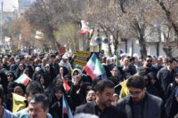 مراسم باشکوه راهپیمایی روز قدس در اردبیل برگزار شد
