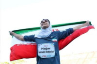 نشان طلای هاجر صفرزاده با ثبت حدنصاب جدید برای آسیا