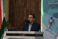 رقابت دختران دانش‌آموز در مسابقات بسکتبال و هندبال در اردبیل