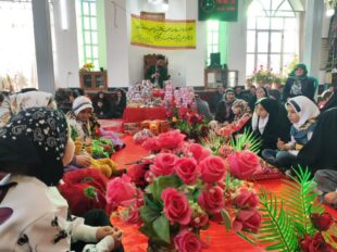 جشن ولادت حضرت زهرا س روز زن در اردبیل برگزار شد