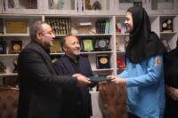 ملینا غفرانی؛ سفیر والیبال دختران اردبیل در آسیا