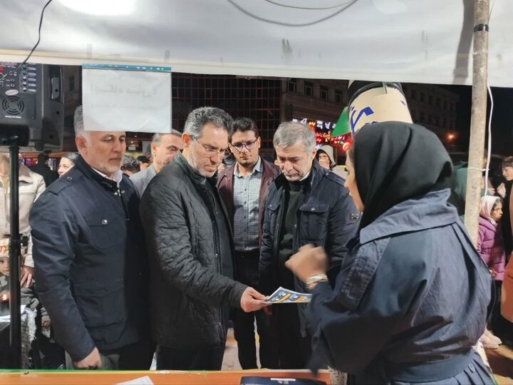 مردم اردبیل با برپایی موکب از وطن حمایت کردند