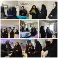 بازدید مدیر کل امور زنان و خانواده استانداری از بیمارستان علوی اردبیل