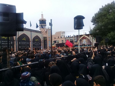 حماسه نوای حسینی در روز تاسوعا در اردبیل