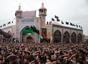 اجتماع بزرگ مردم در تاسوعای حسینی اردبیل