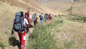 بانوی گرفتار در کوهستان‌های مشگین‌شهر نجات یافت