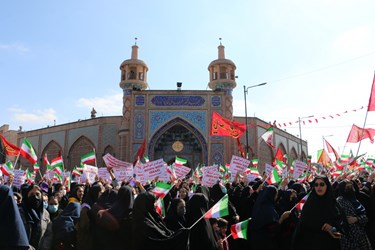 تجمع بزرگ بانوان تاریخ ساز ایران قوی در اردبیل + عکس
