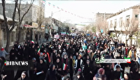 راهپیمایی با شکوه یوم الله ۲۲ بهمن اردبیل برگزار شد