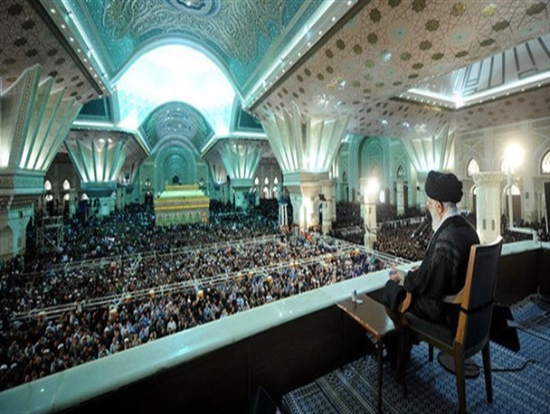رهبرمعظم انقلاب ۱۴خرداد در حرم امام(ره) سخنرانی می‌کنند