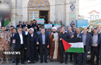 حمایت مردم از مقاومت مردم مظلوم غزه در اردبیل