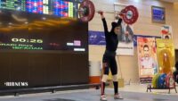 نتایج روز نخست وزنه برداری قهرمانی دختران جوان ایران
