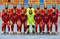 پیروزی ملی پوشان فوتسال بانوان ایران مقابل ترکمنستان