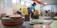 نفرات برتر مسابقات وزنه‌برداری دختران اردبیل