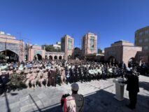 مراسم غبارروبی گلزار مطهر شهدا در اردبیل برگزار شد